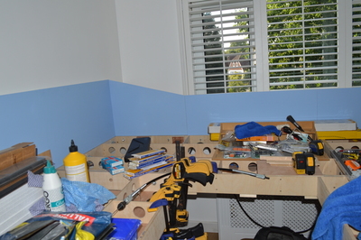 Picture of Room 1 baseboard back panels