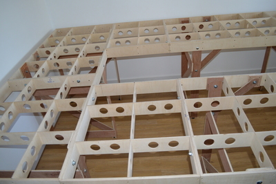 Picture of Room 1 baseboard, left hand side