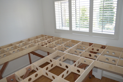 Picture of Room 1 baseboard, right hand side